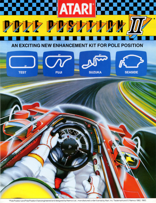 Pole Position II Game Cover
